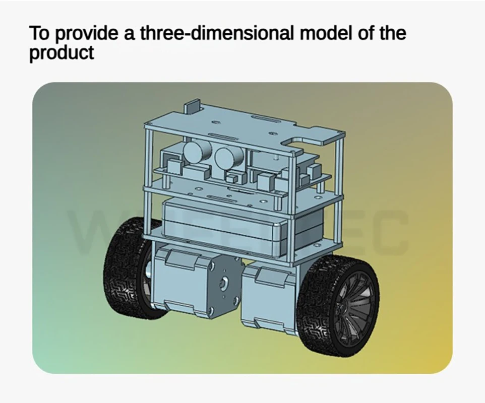 Robot Auto-Bilanciante 2WD con Motore Stepper Assemblato, 2 Strati, Regolazione PID, Robot Carrello LQR, Robot Bilanciante Programmabile