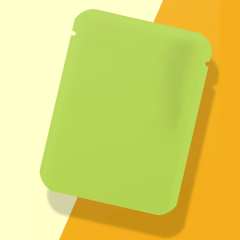 Le buste per imballaggio in alluminio puro con buste sigillate su tre lati in foglio di alluminio sono adatte per biscotti e tè.