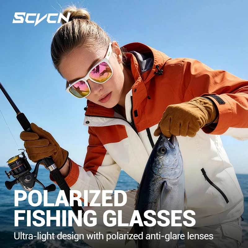 SCVCN Polarized Fishing Sungla - Mountain Biking Sunglasses recension och pris