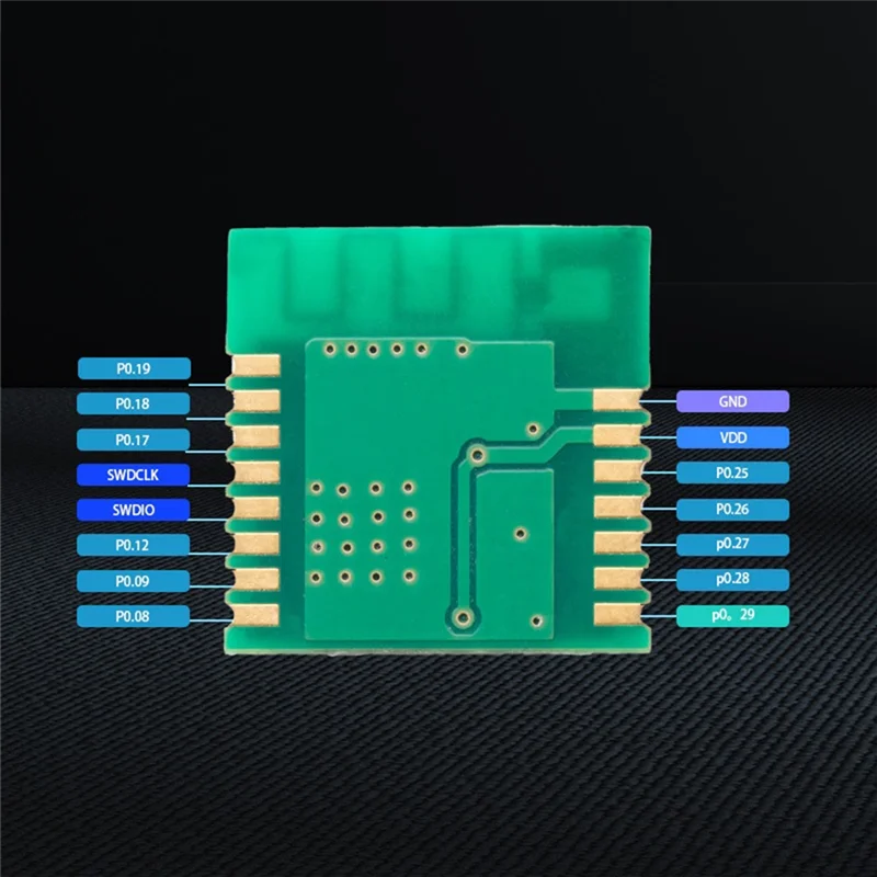 L52A-NRF51822 강력한 안정성을 가진 소형 2.4Ghz RF 송수신기 블루투스 모듈