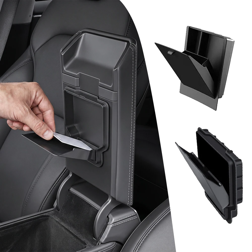 Car Center Console Armrest Hidden Storage Box Accessories For Tesla Model 3 Highland Model Y Juniper Model 3/Y/YL 2017-2024