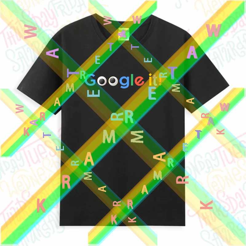

New summer Google Casual t-shirt Kleidung Print T shirt Oansatz Kurzarm Tees Google Logo kurzarm t hemd 100% pure cotton