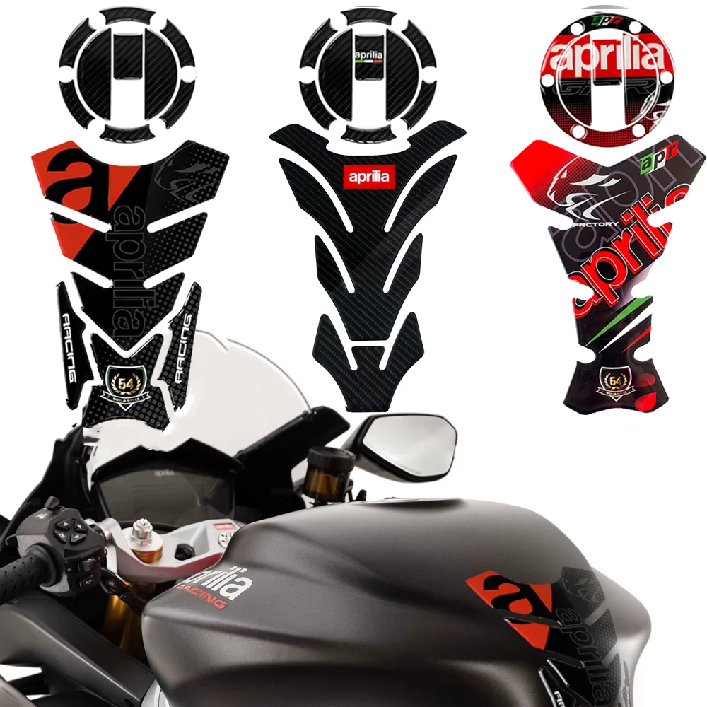 

For Aprilia Shiver GPR Tank Pad Cover Sticker Motorcycle Accessories Protector Parts Decals Shiver750 GPR125 900 750 250 150 125