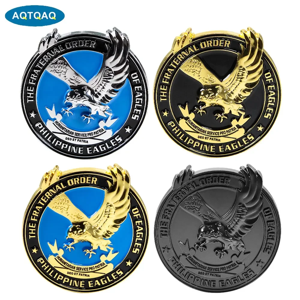 

Eagle Car Emblem, 3D Philippine Eagle Stickers for Auto Bumper Window, Zinc Alloy Metal Badge Decal with 3M Strong Adhesive