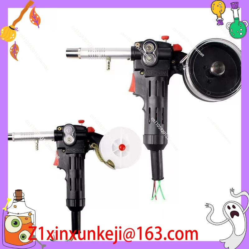 NBC200A wire drawing machine head assembly, portable two-guarantee welding machine, conductive nozzle and accessories