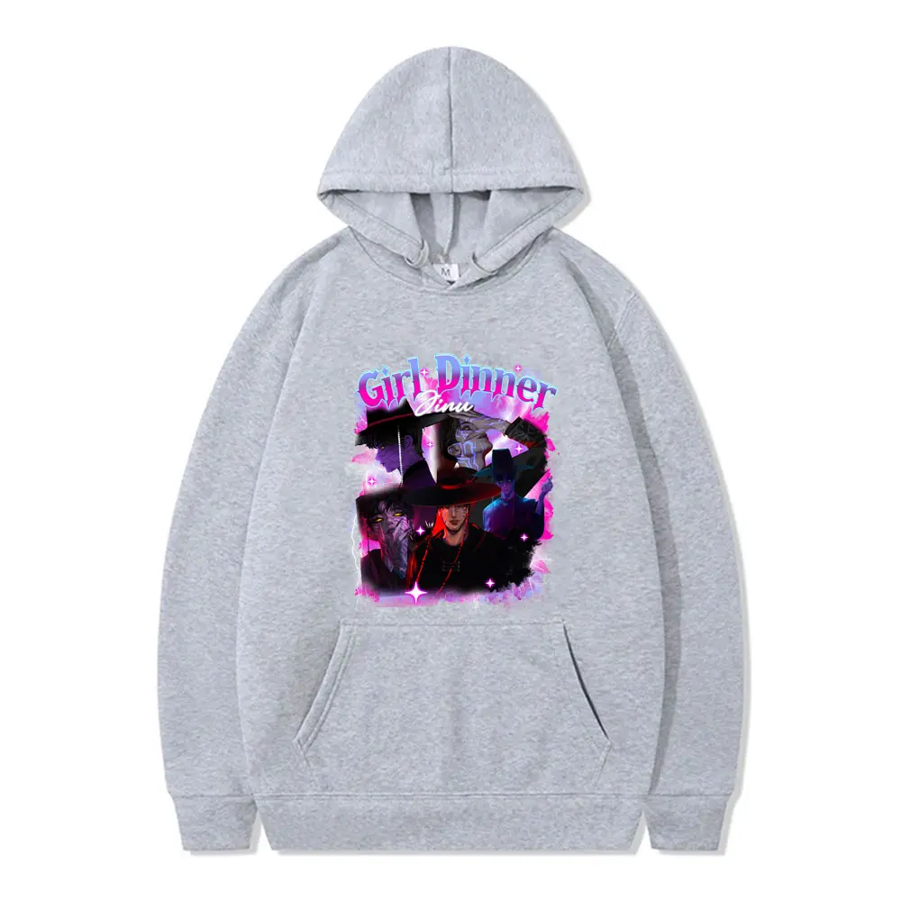 سترة بغطاء للرأس من الصوف غير رسمية بأكمام طويلة ملابس الشارع Kpop Saja Boys Demon Hunters 2025 مع قلنسوة جرافيك للرجال والنساء سترة عصرية