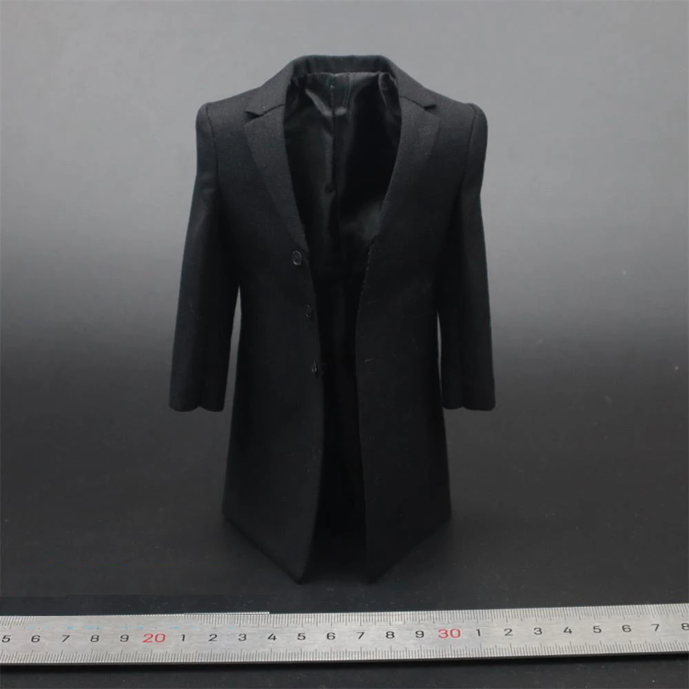 

Hot Sales 1/6th POPTOYS X34 Black Male Mr. Rich Big Ben Fashion Coat Dressing Model For 12inch Handsome Man Doll Soldier