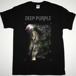 DEEP PURPLE WHOOSH BLACK Men S-2345XL T-shirt