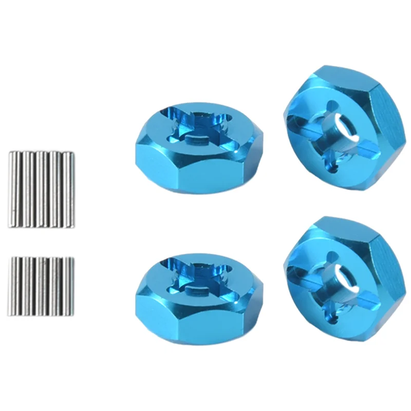 

AS96-Aluminum Alloy 12Mm Combiner Wheel Hub Hex Adapter Upgrades For Wltoys 144001 1/14 RC Car Spare Parts
