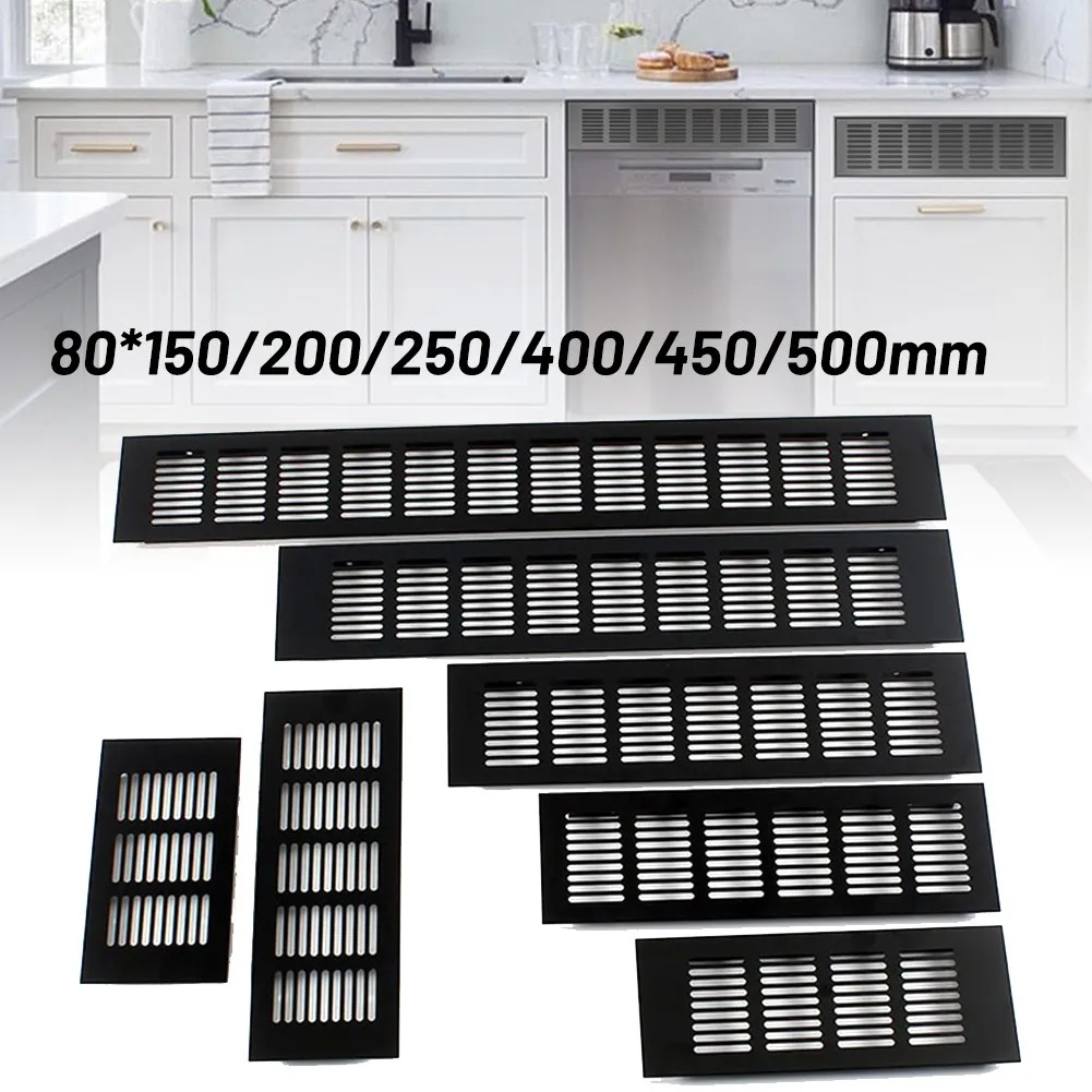 Ventilation Grills Cabinet Air Vent Cover Aluminum Alloy Grille Ventilation For Shoe Cabinets Wardrobes Ventilation Accessories