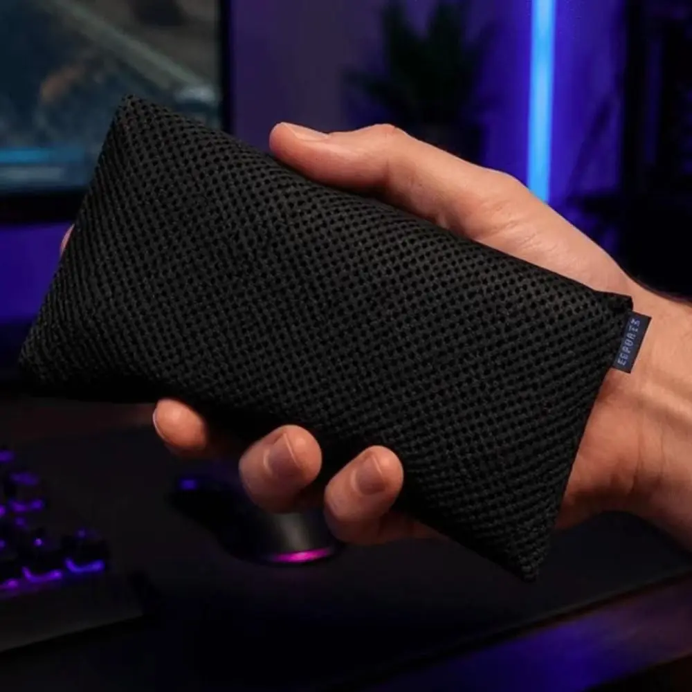 Durable Esports Hand Sweat Bag Reusable Mesh Material Mesh Esports Bag Washable Sweat Absorbing Sweat Absorbing Bag