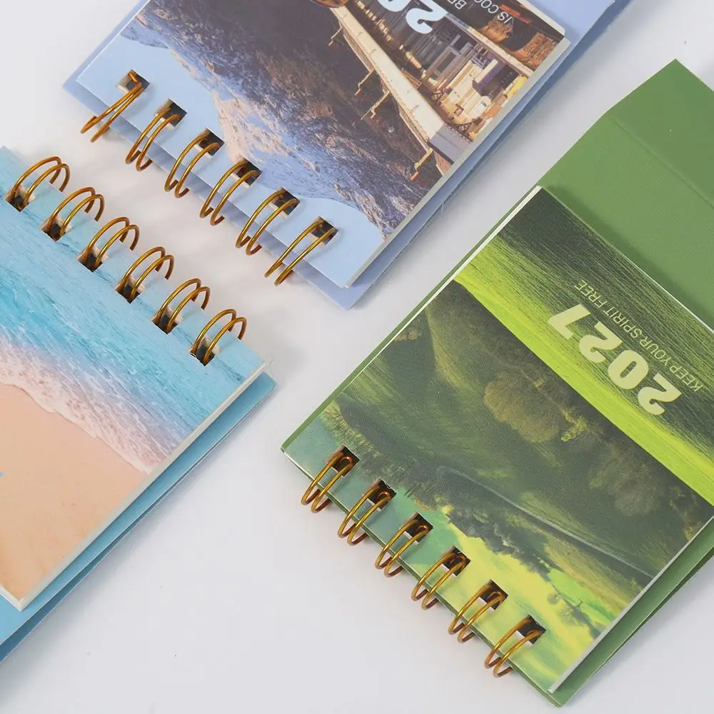 To Do List 2027 Desk Calendar Home Decoration Simple Mini Calendar Thick Paper Creative Daily Planner Desktop Decorations