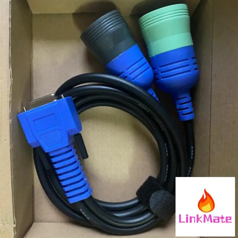 

Truck Y Type Cable PN 493148 6Pin + 9Pin Deutsch Adapter For Nexiq USB Link Truck Fault Detector Tool