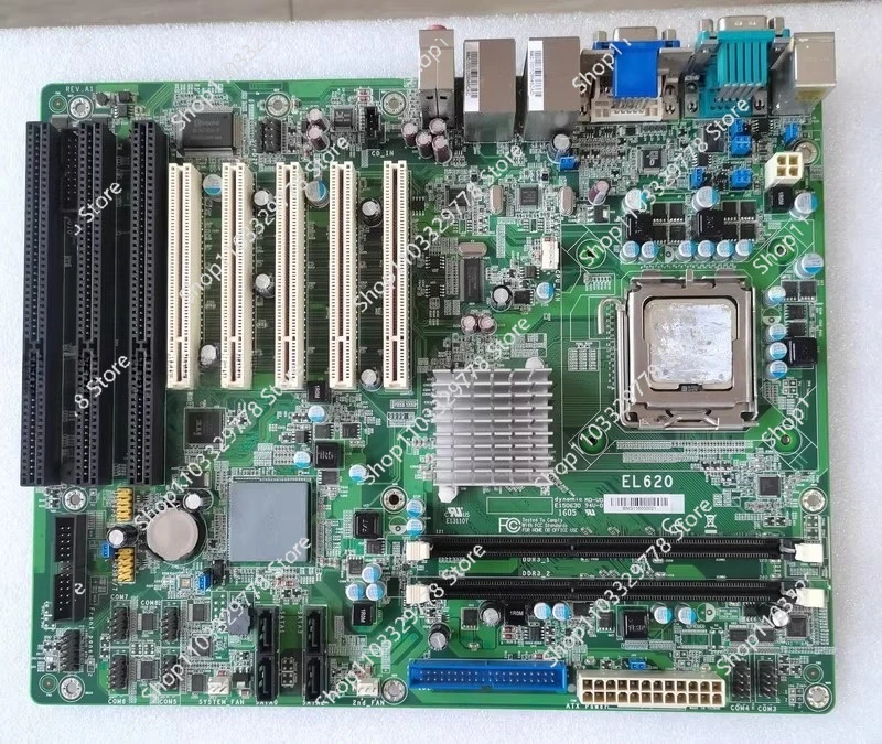 Industrial IPC Motherboard DFI EL620 EL620-C, ATX G41 LGA775, 3 ISA + 5 PCI Slots, Complete Sets Available with CPU