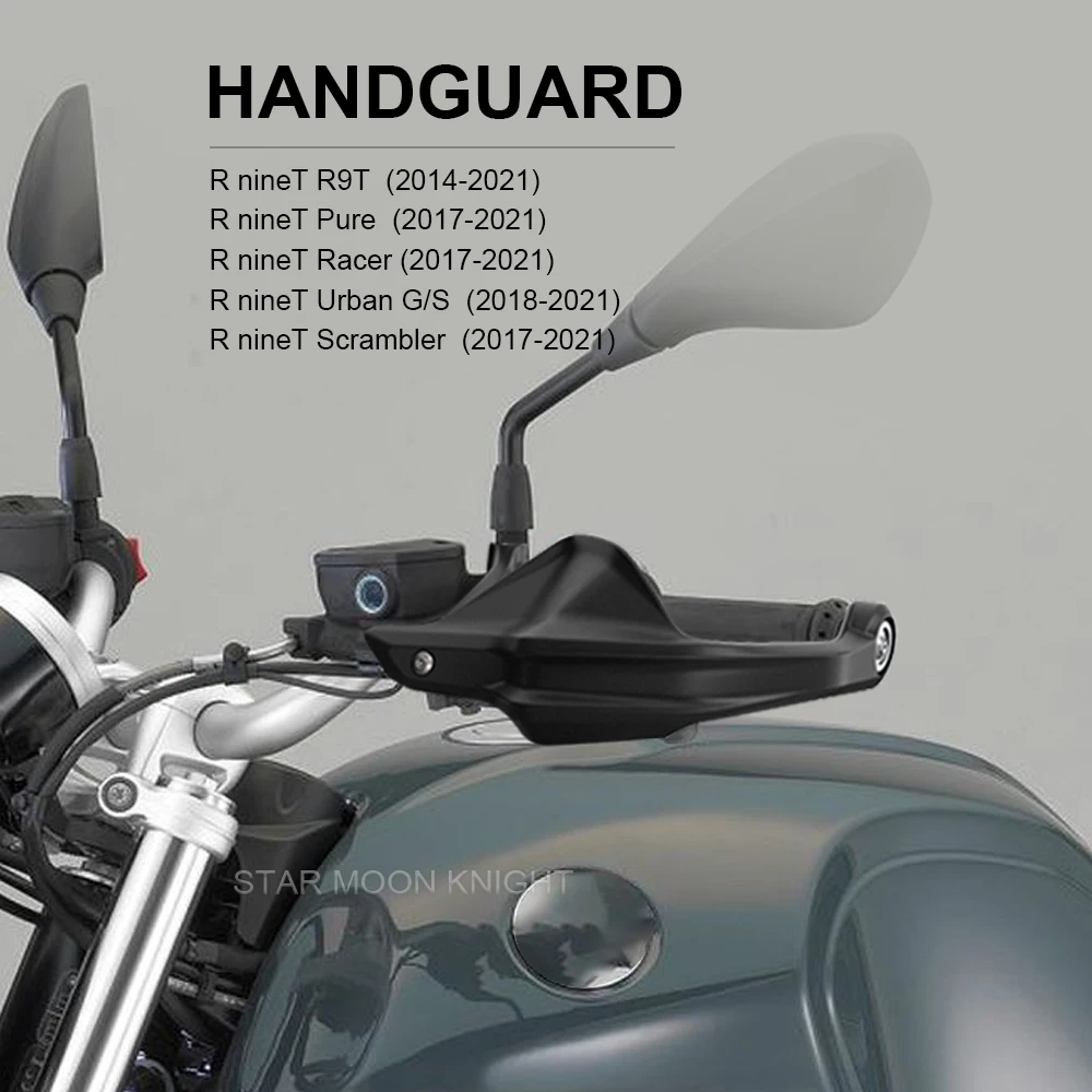 Motorcycle Handguard Shield Hand Guard Protector Windshield For BMW R nineT Scrambler R9T Pure Racer Urban G/S RnineT 2014- 2021