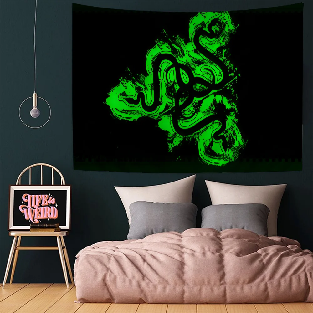 نسيج ملون مع شعار مازر للعب اللاعبين ، تعليق على الحائط ، نسيج بوهيمي ، جدار ماندالا ، ترويج كبير #3