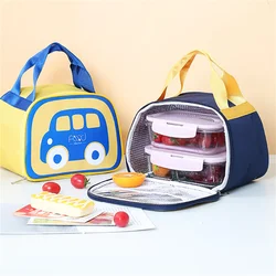 Portable Insulated Thermal Picnic Food Lunch Bag Box Cartoon Tote Food Fresh Cooler Bags Pouch For Women Girl Kids Children Gift