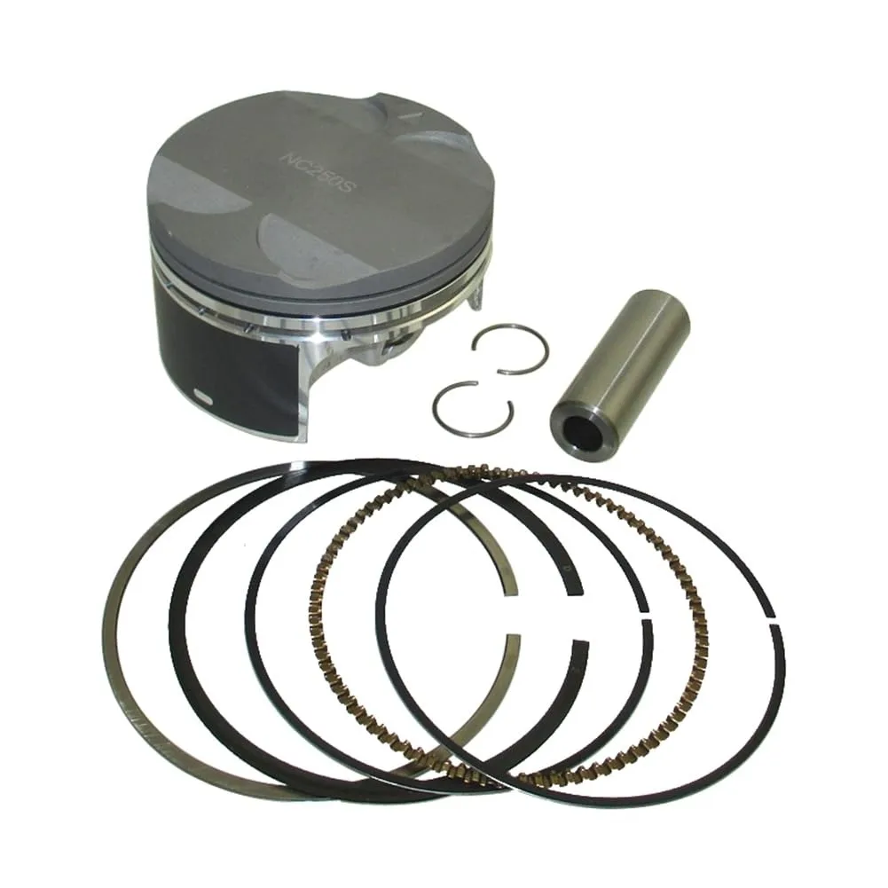 Zongshen NC250 motorcycle Cylinder accessories NC 250 XZ250R T6 ZS177MM Engine piston ring Piston diameter 77mm pin 16mm