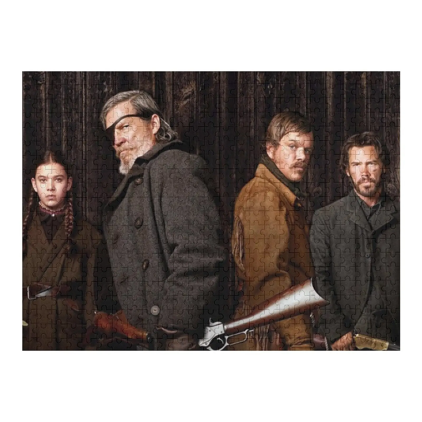 

true grit 2010 movie Jigsaw Puzzle Personalized Kids Gifts Custom Name Wood Puzzle