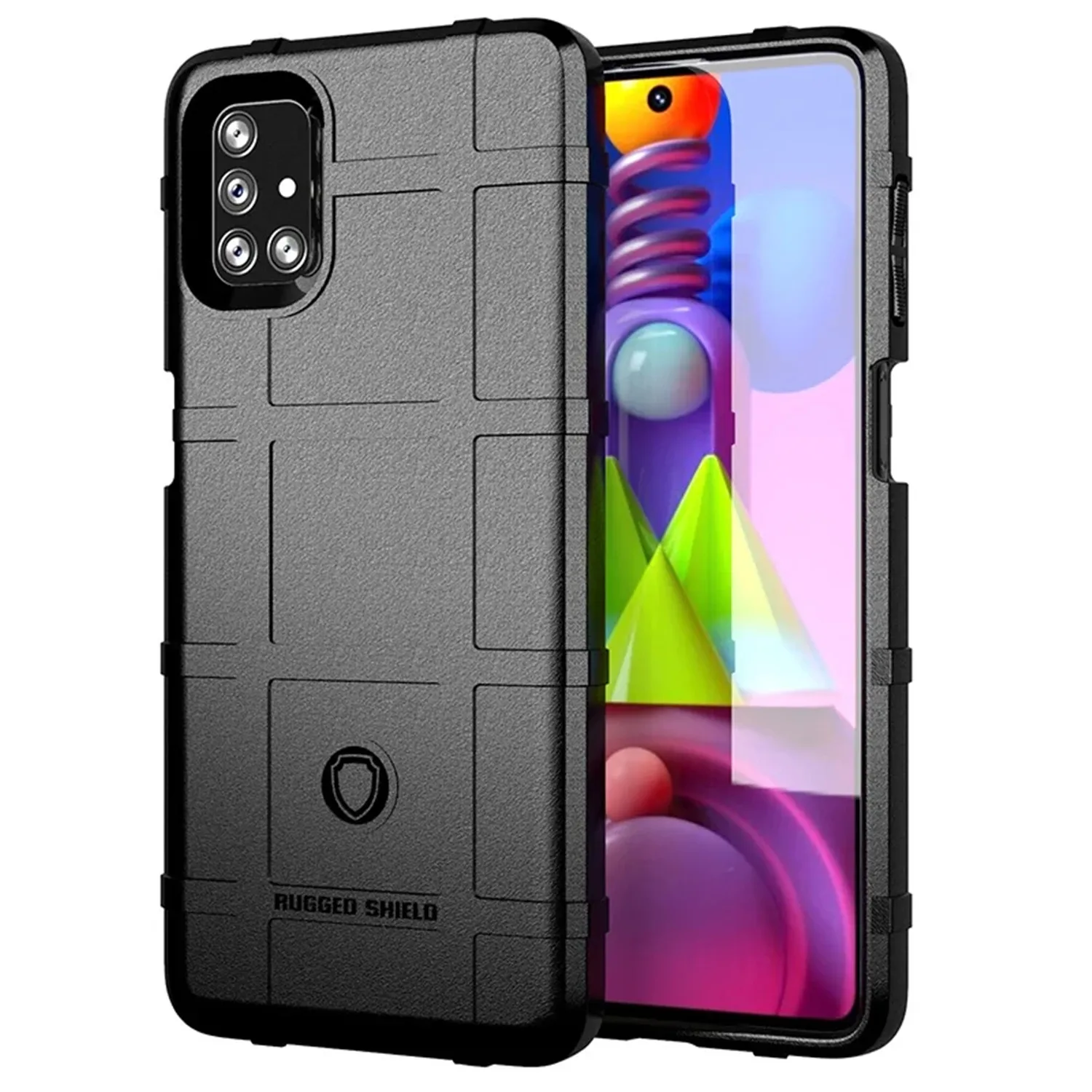 Armor Shield Cases For Samsung Galaxy M51 Anti Knock Silicone Back Cover for samsung m51 Heavy Duty Shockproof Phone Case