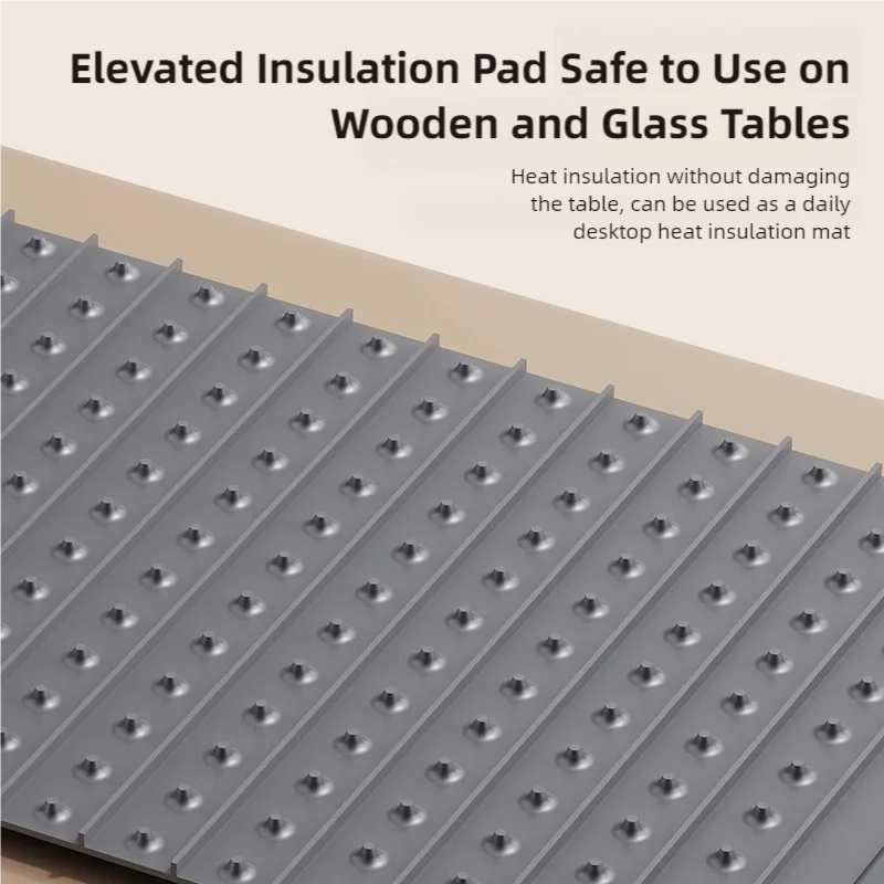 TINSOL جديد مرن سيليكون وسادة تدفئة الطعام طوي صينية تدفئة الطعام الكهربائية وسادة تدفئة الطعام منظم حرارة ذكي أدوات المائدة