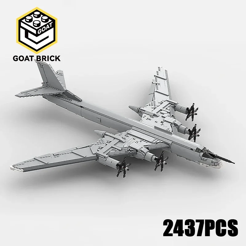 Moc Building Blocks Tupolev TU-95 Bear Bricks Model Toys - view 2