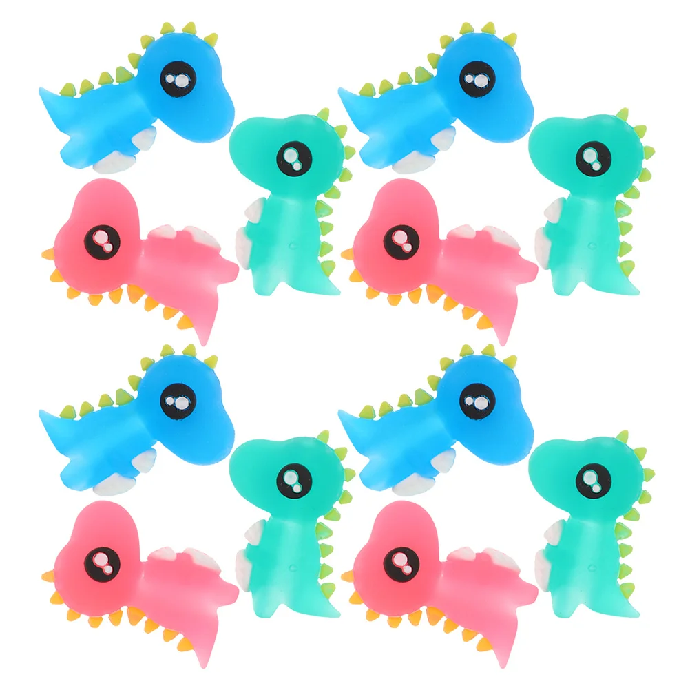 

30pcs Mini Caps Cute Cartoon Animal Silicone Toppers Dinosaur Pencil Tip Protectors Pencil Extender Covers School Supplies