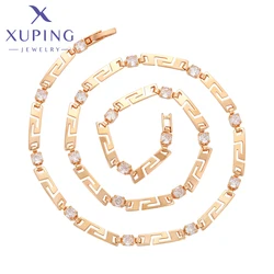 Xuping Jewelry New Arrival Charm Style Popular Copper Alloy Chain Necklace for  Women Girls Exquisite Gift X000813726