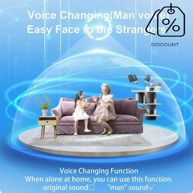 ABMF-インターホン機能付きワイヤレスドアベルナイトビジョン付きワイヤレススマートドアベル