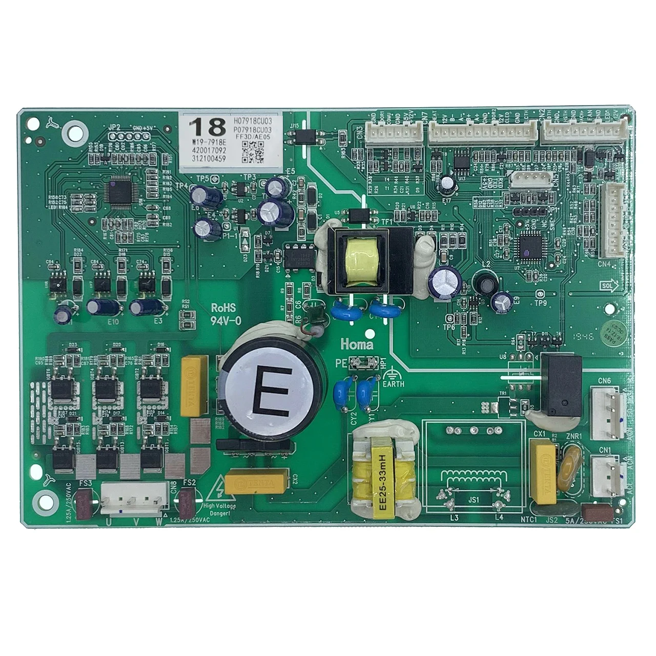 W19-8418E Refrigerator / Fridge Main PCB Power Control Board for Haier HRF-MD350(GB)