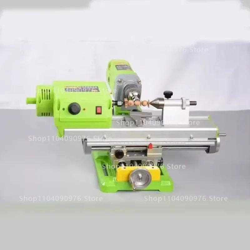 Small DIY woodworking miniature lathe bench drill 3309 miniature grinding barrel bead round bead lathe