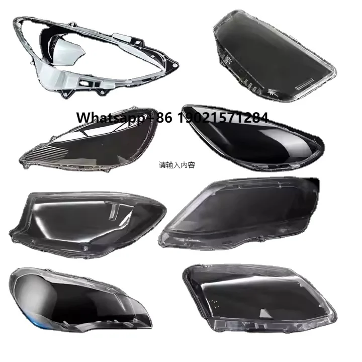 

Auto Body Parts Car Front Headlamp Shade Housing PC Cover Lens Headlight for Nissan Kia Isuzu