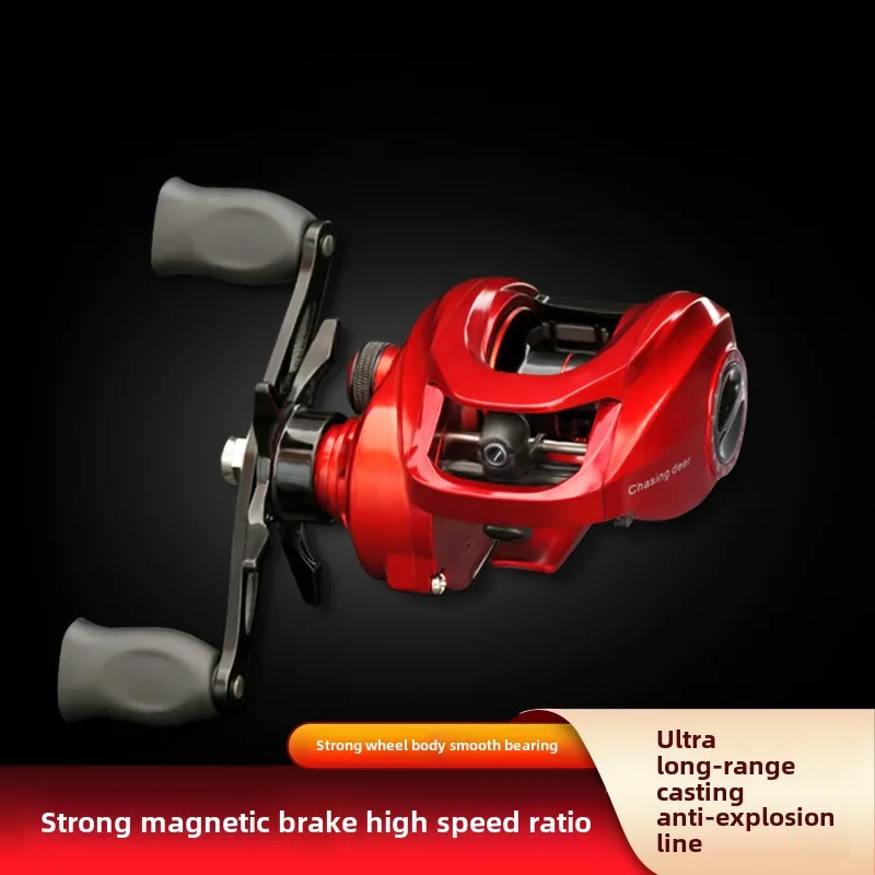 

Dribbling Reel Corrosion Resistant Durable with Drag Alarm Long Distance Casting High Speed Ratio Ultra Smooth Line Release