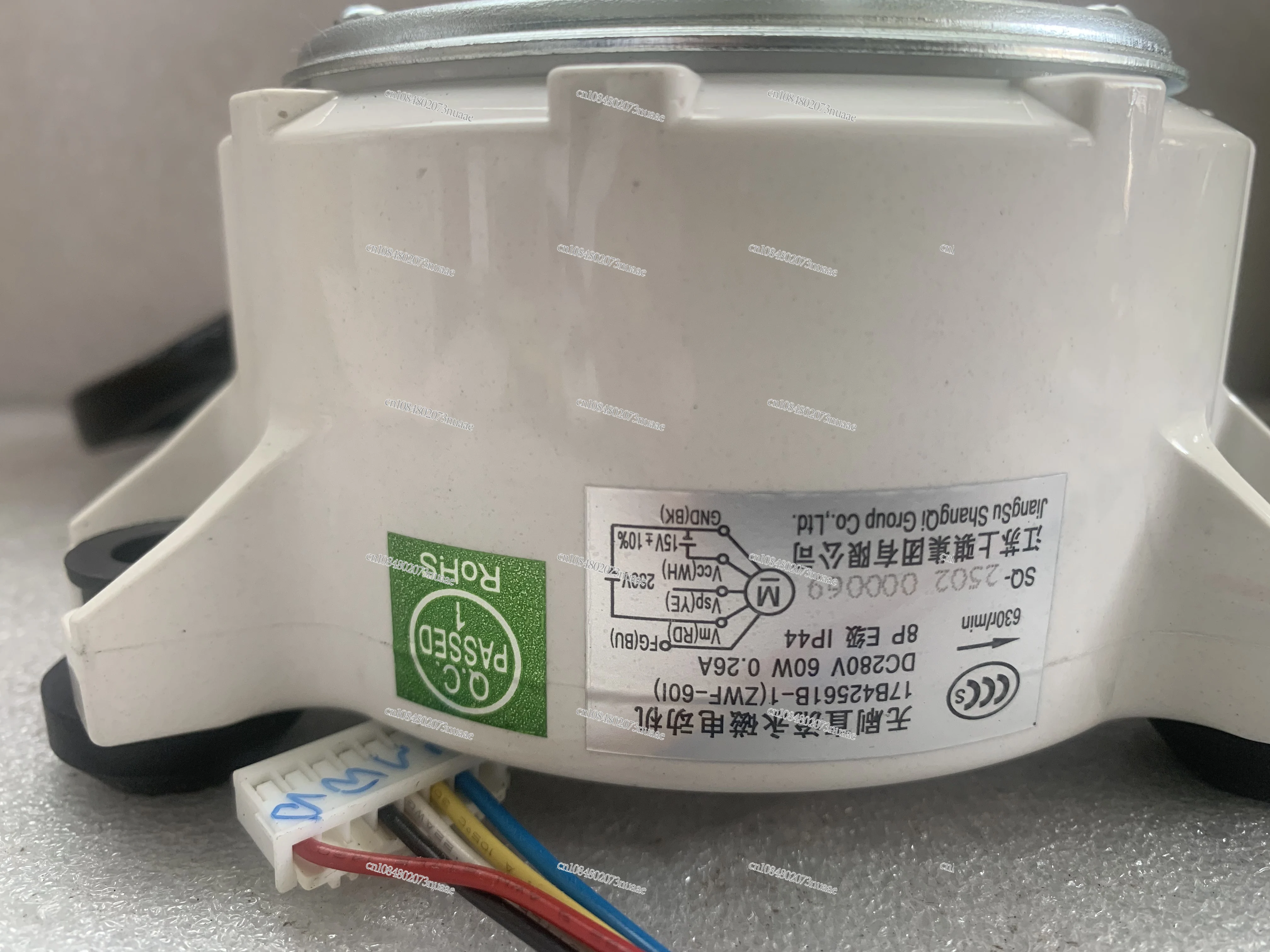 مناسبة لمحرك مكيف الهواء هايسنس هيتاشي 17B42561AB-1 وحدة السقف المحرك الداخلي (ZWF-60I) 60 واط