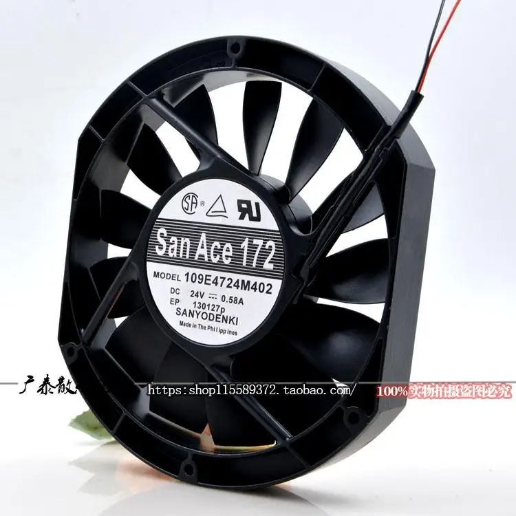 

НОВЫЙ ОРИГИНАЛЬНЫЙ 109E4724M402 24 В 0,58 А 17225 172x172x25 мм Охлаждающий ВЕНТИЛЯТОР РАДИАТОР