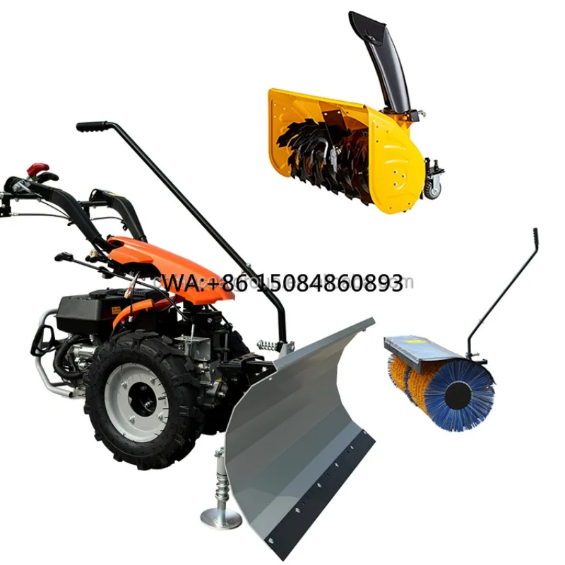 Gardeninggardening ToolsGardeningDriving Outdoor Road Property Snow Portable Remote Control Robot Snow Blower 6.5hp Gas Self-Pro