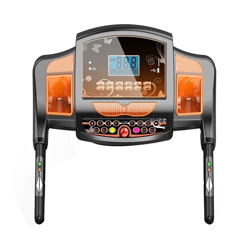 Large And Light Commercial Treadmills With Slope Adjustment For Fitness Recommendations Household Fitness Equipment Foldable