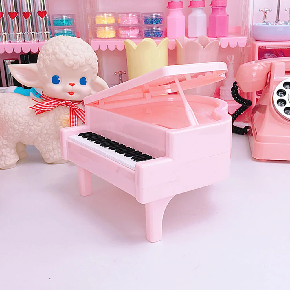 Boîte d'épargne en plastique pour pièces de monnaie, Pot d'épargne pour filles, bouchon inférieur à fente supérieure pour enfants, décor de bureau, cadeau pour filles et garçons, rose