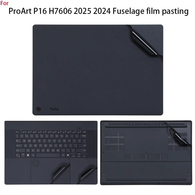 Laptop Vinyl Skin Decal For ASUS ProArt P16 H7606WW WR WP WI WV WM WU Matte Anti-Scratch No Residue Full Body Protective Sticker
