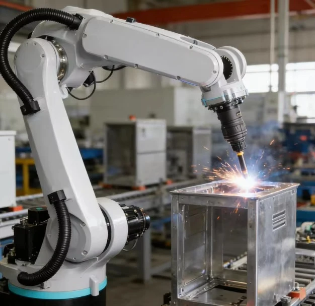 Xarp 6 Axis Industrial Welding Robot Arm 1.4m Reach MIG/MAG TIG Automotive Structural Component Welding Robot with Seam Tracking