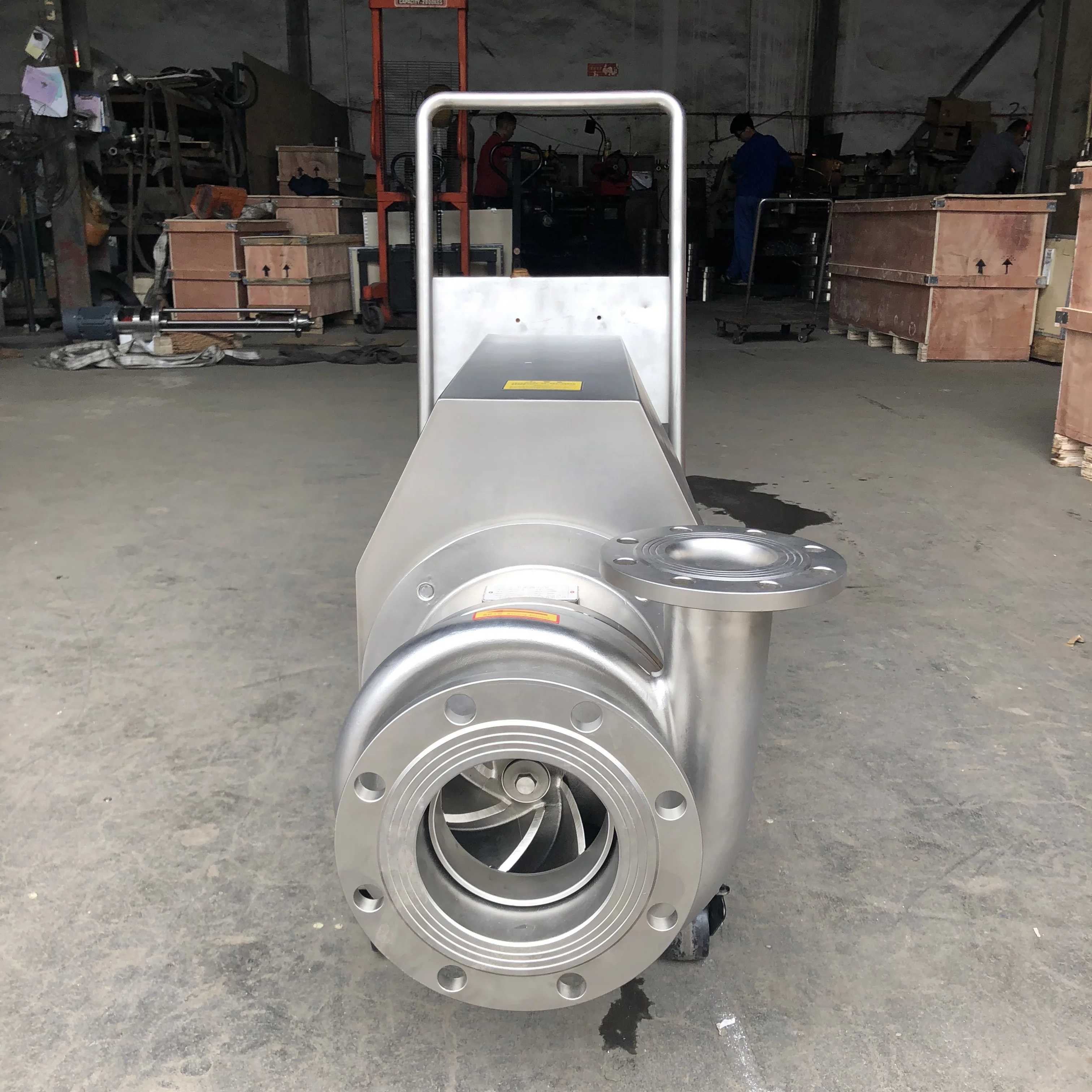 مضخة مياه بالطرد المركزي 316 من الفولاذ المقاوم للصدأ عالية الجودة