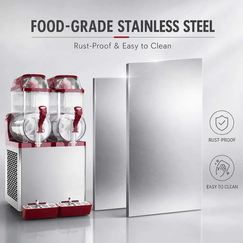 Double Tank 24L Frozen Margarita Machine