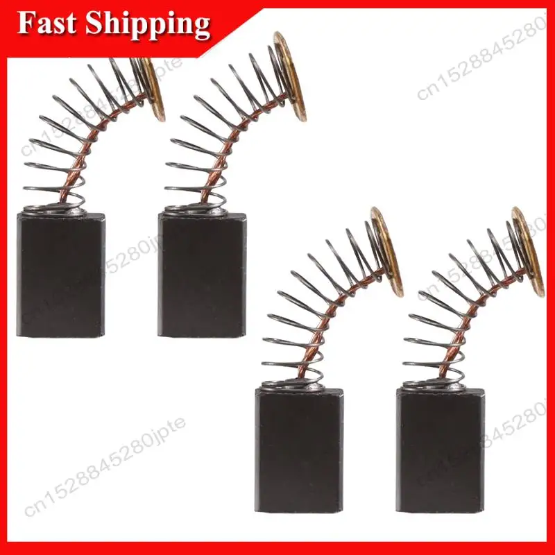 

-ABUB 2 Pairs 12 X 9 X 6 Mm Coal Brushes Electric Tool For Electric Percussion Motor