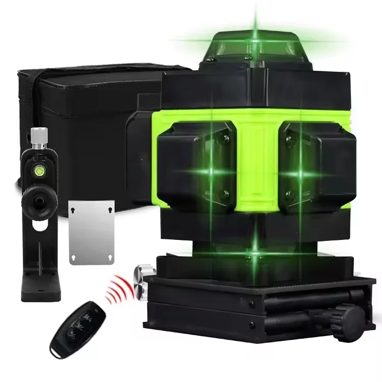 

Dingyue Green Beam 360 Laser Level With Tripod 100-240V Voltage Support for Indoor Outdoor Professional Use