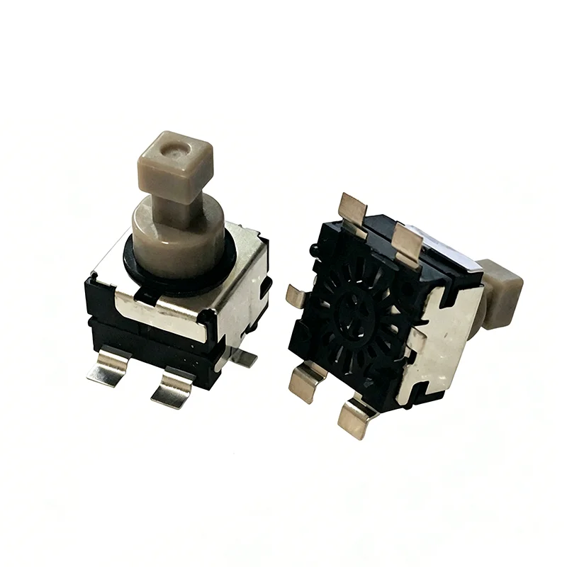 SPEF210200 Car Roof Light Switch Button Self-Locking 4-pin 9*9mm Touch Button Force 5N