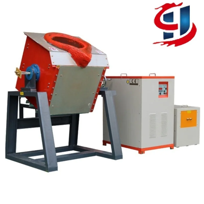 Factory Price 10kg 20kg 50kg 100kg Small Induction melting furnace Suitable for copper/gold/silver/aluminium/steelfurnace