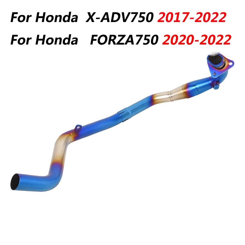 

Escape Motorcycle Head Connect Pipe Front Link Tube Stainless Steel Exhaust System For HONDA X-ADV750 2017-2022