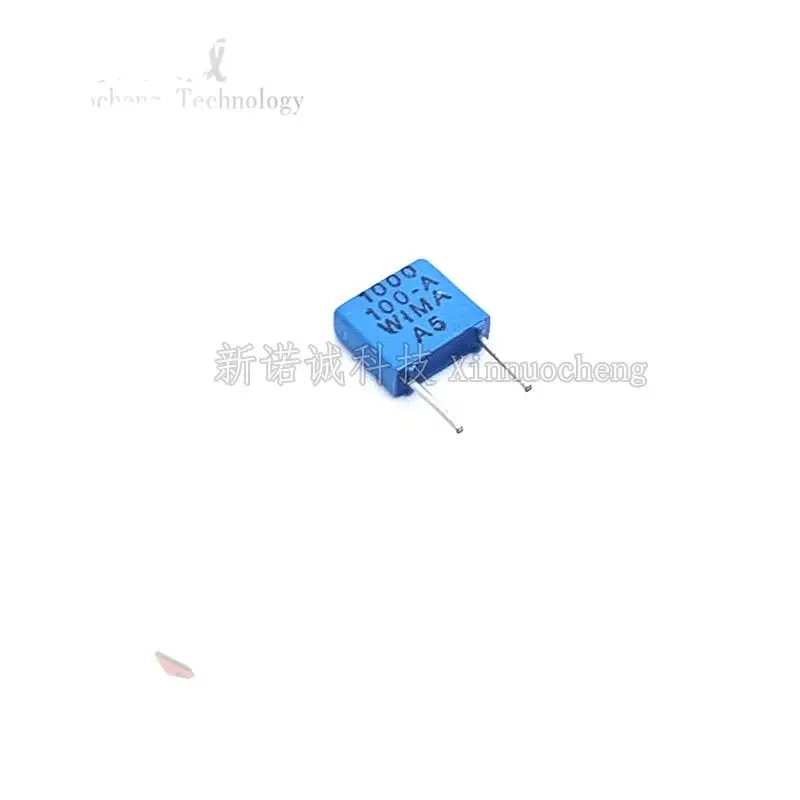 10pcs/  Blue Weimar Capacitor 100V 102 0.001UF 100V 1000PF 1NF FKS2 Pin Distance 5
