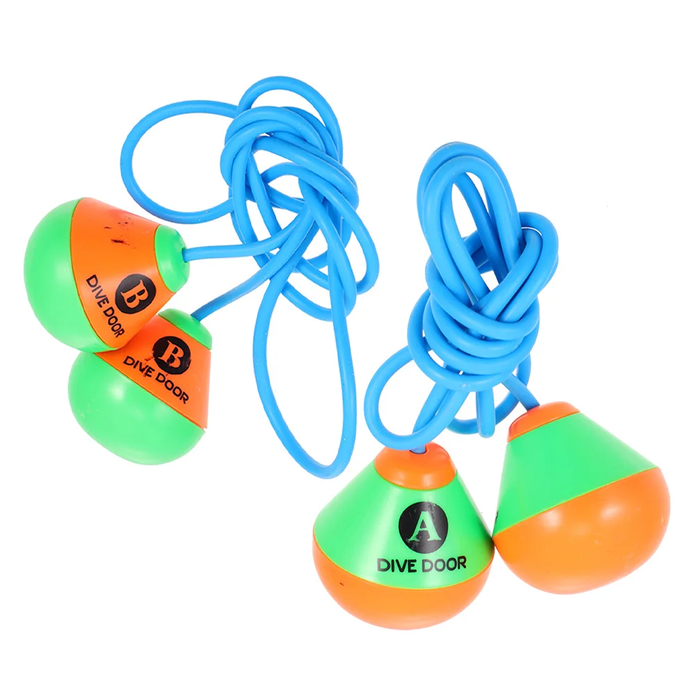 

2pcs Underwater Swimming Arch Pool Dive Fun Training Floating Rings 2.5M Summer Beach Bath Accessories Swim