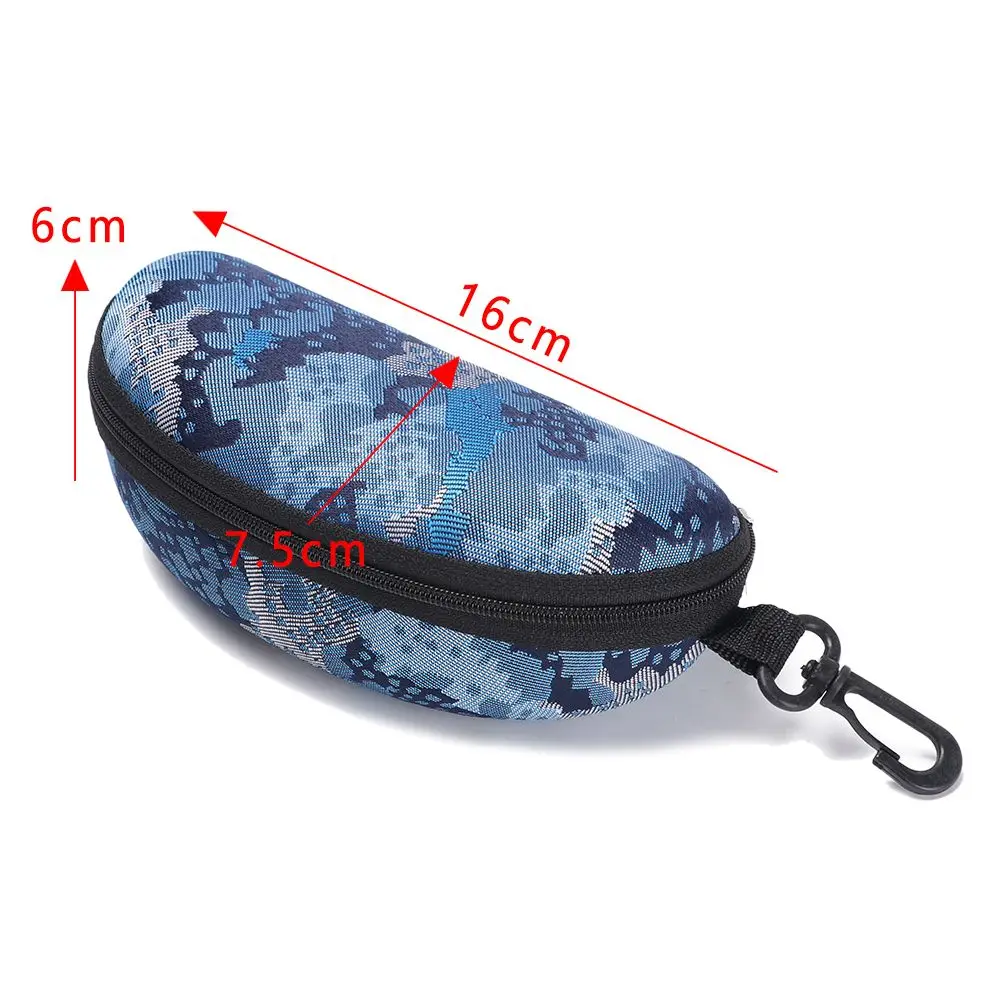 Durable Vintage Eyewear Box EVA Portable Zipper Eyeglasses Case Sunglasses Holder Eyeglasses Box Reading Glasses Holder